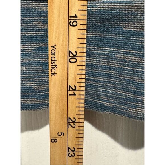 Lululemon Scuba Fleeece Blue Swirl Ribbed Panel Hoodie II Sweatshirt Women's 4 - Picture 10 of 15